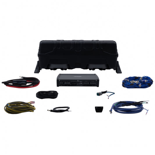 Kicker Marine 5 Channel Amplifier & Marine Subwoofer Bundle Installation Guide | 2007-2018 JK