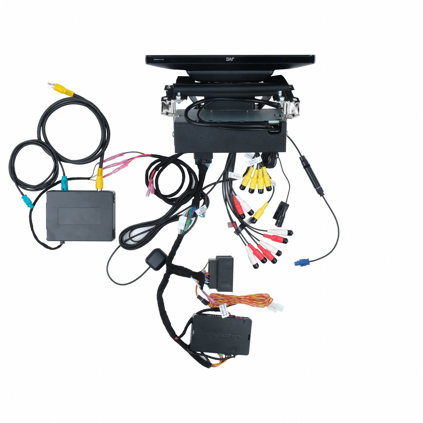 JVC KW-Z1000AW Direct Fit Plug & Play Bundle | '18 - '23 Wrangler JL / '20 -'23 Gladiator JT