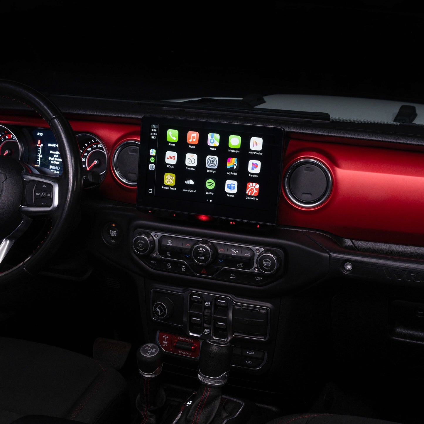 JVC KW-Z1000AW Direct Fit Plug & Play Bundle | '18 - '23 Wrangler JL / '20 -'23 Gladiator JT