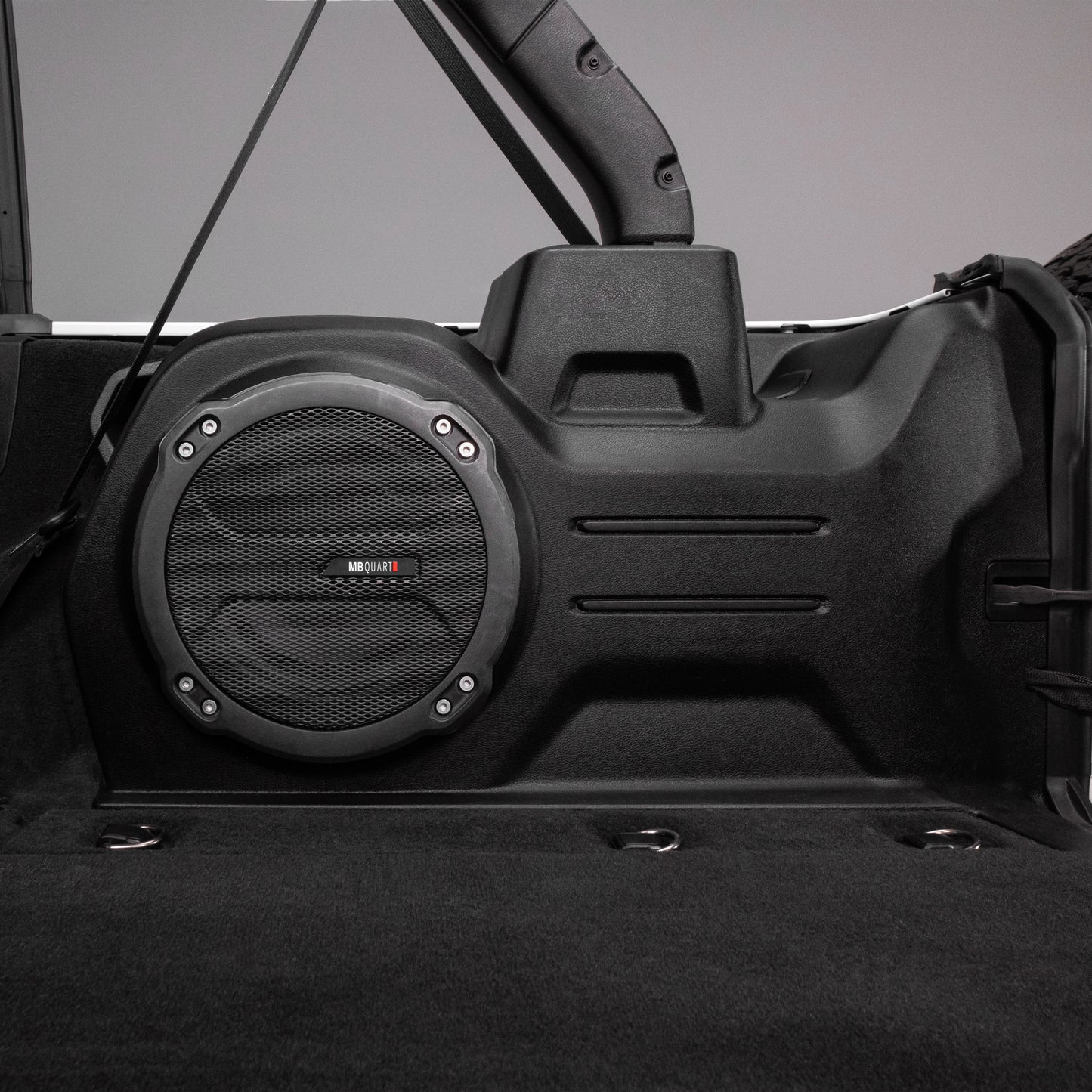 MB Quart Tuned 400 Watt OEM Subwoofer Upgrade (MBQJL-SUBR-1) | Jeep® Wrangler (JL)