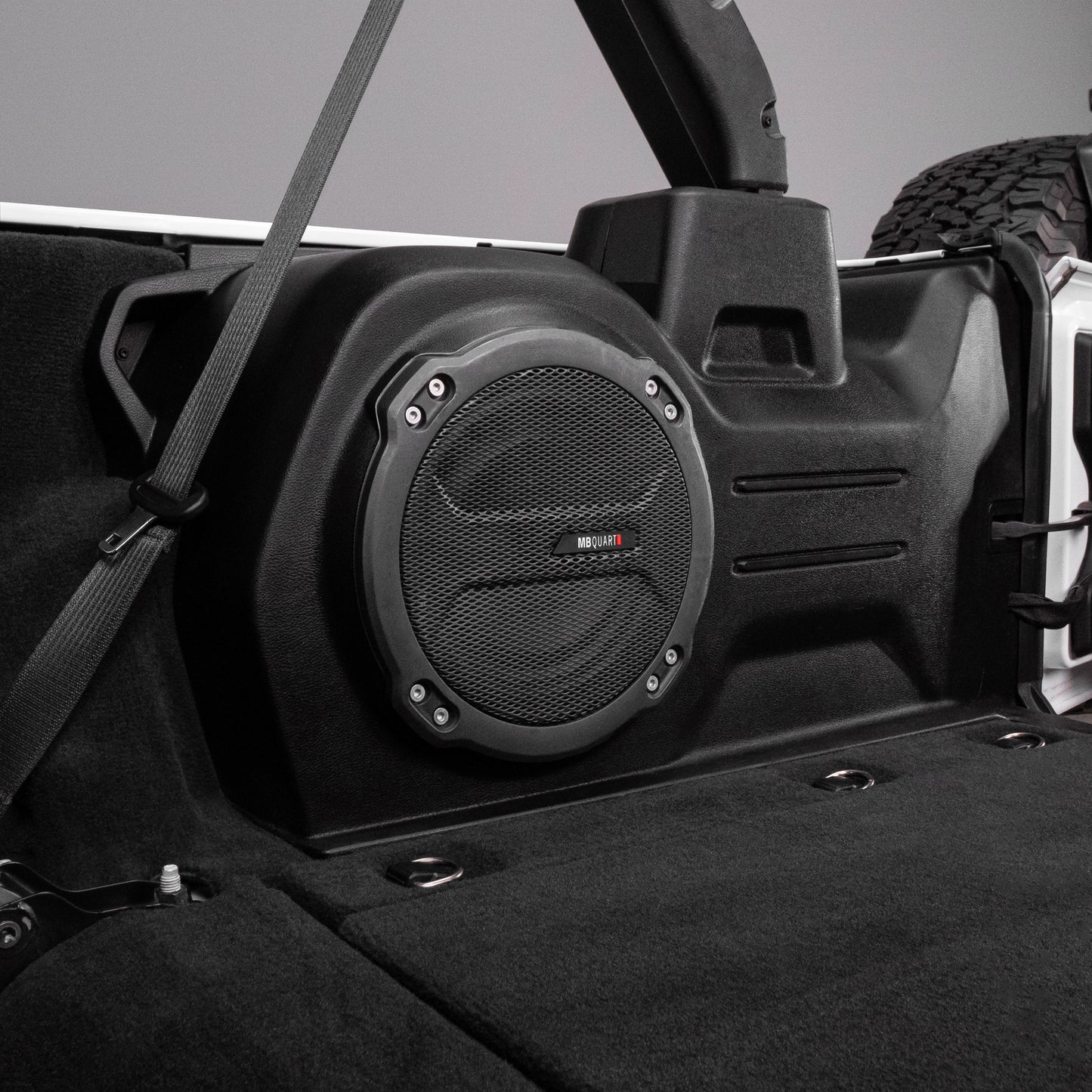 MB Quart Tuned 400 Watt OEM Subwoofer Upgrade (MBQJL-SUBR-1) | Jeep® Wrangler (JL)