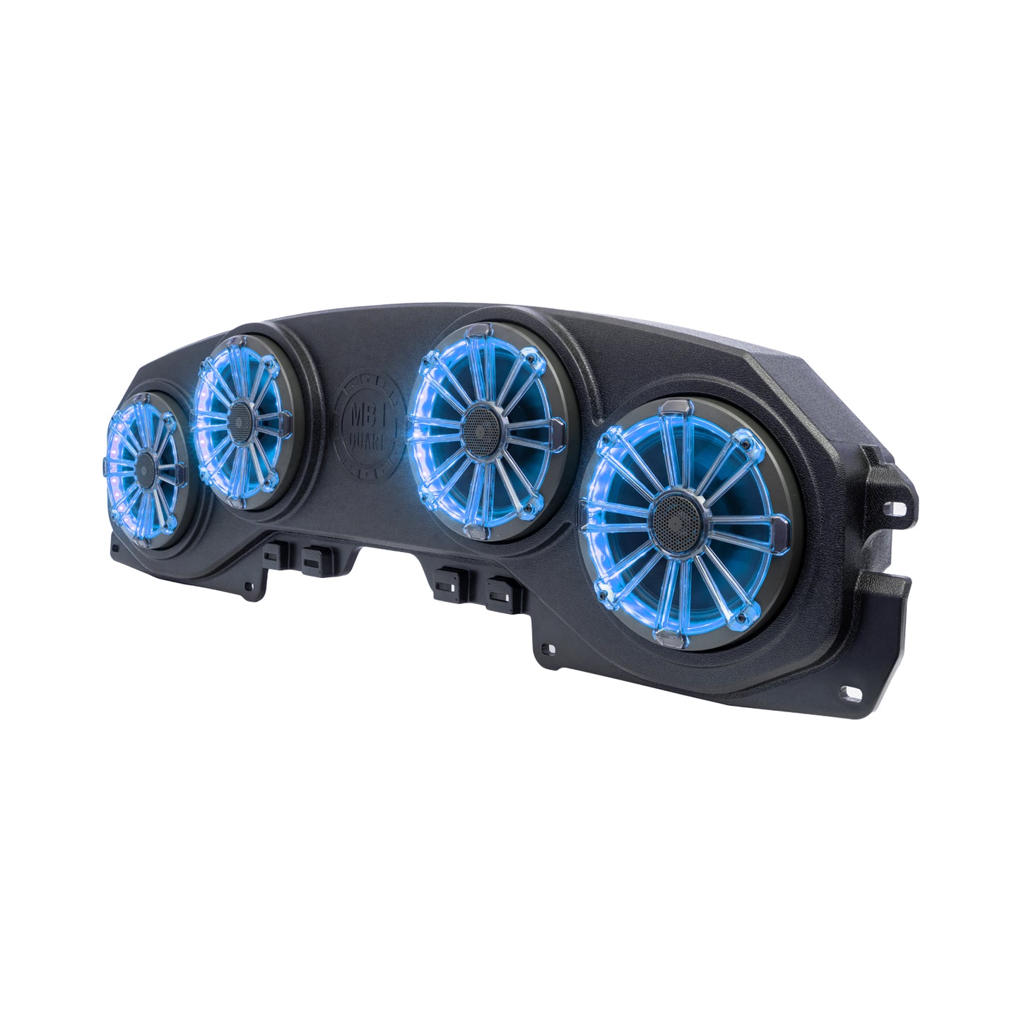MB Quart Tuned Rear Soundbar with 8 Inch Coaxial Speakers, Enclosure, and RGB LED Lighting (MBQJ-48CRGB) | Jeep® Wrangler (JL) / Gladiator (JT)