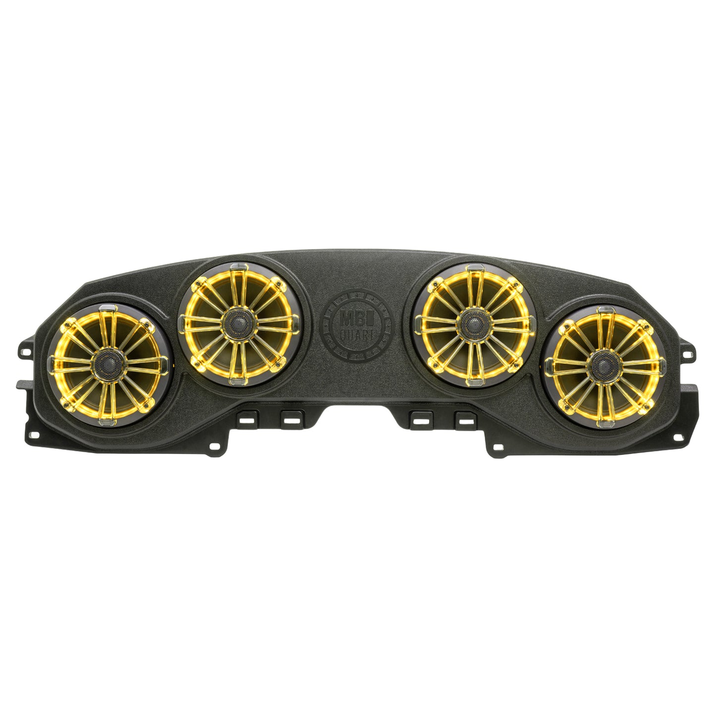 MB Quart Tuned Rear Soundbar with 8 Inch Coaxial Speakers, Enclosure, and RGB LED Lighting (MBQJ-48CRGB) | Jeep® Wrangler (JL) / Gladiator (JT)