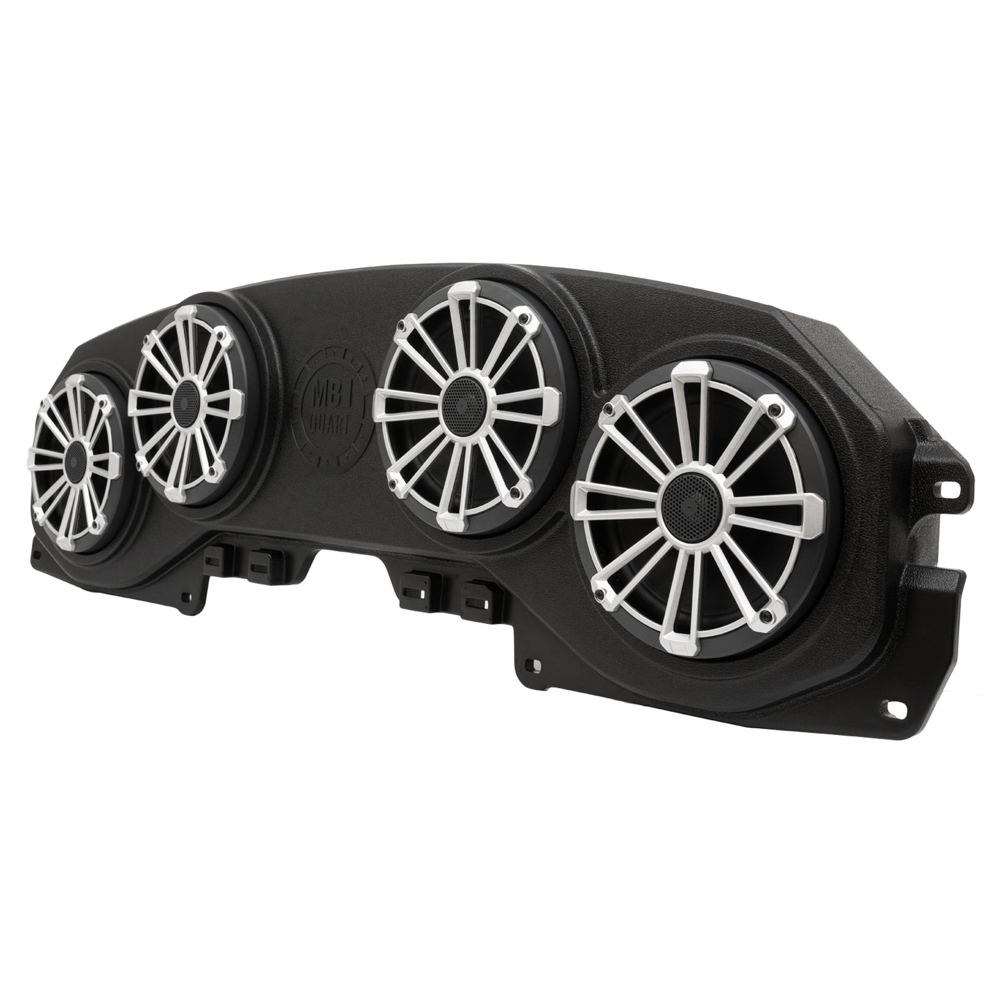 MB Quart Tuned Rear Soundbar with 8 Inch Coaxial Speakers and Enclosure (MBQJ-48C) | Jeep® Wrangler (JL) / Gladiator (JT)