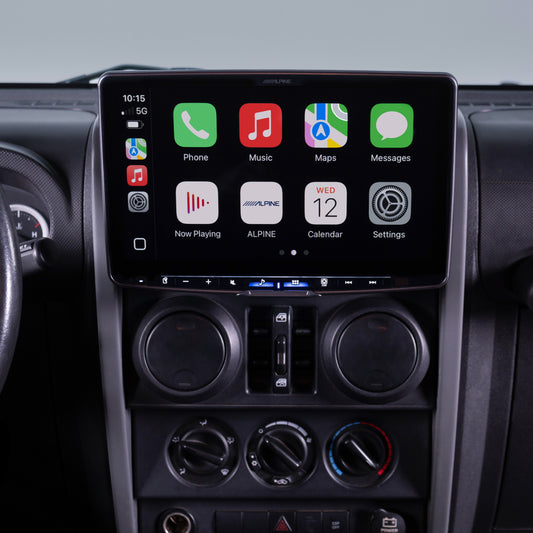 Alpine iLX-F511 Plug & Play Bundle Installation Guide | 2007-2018 JK