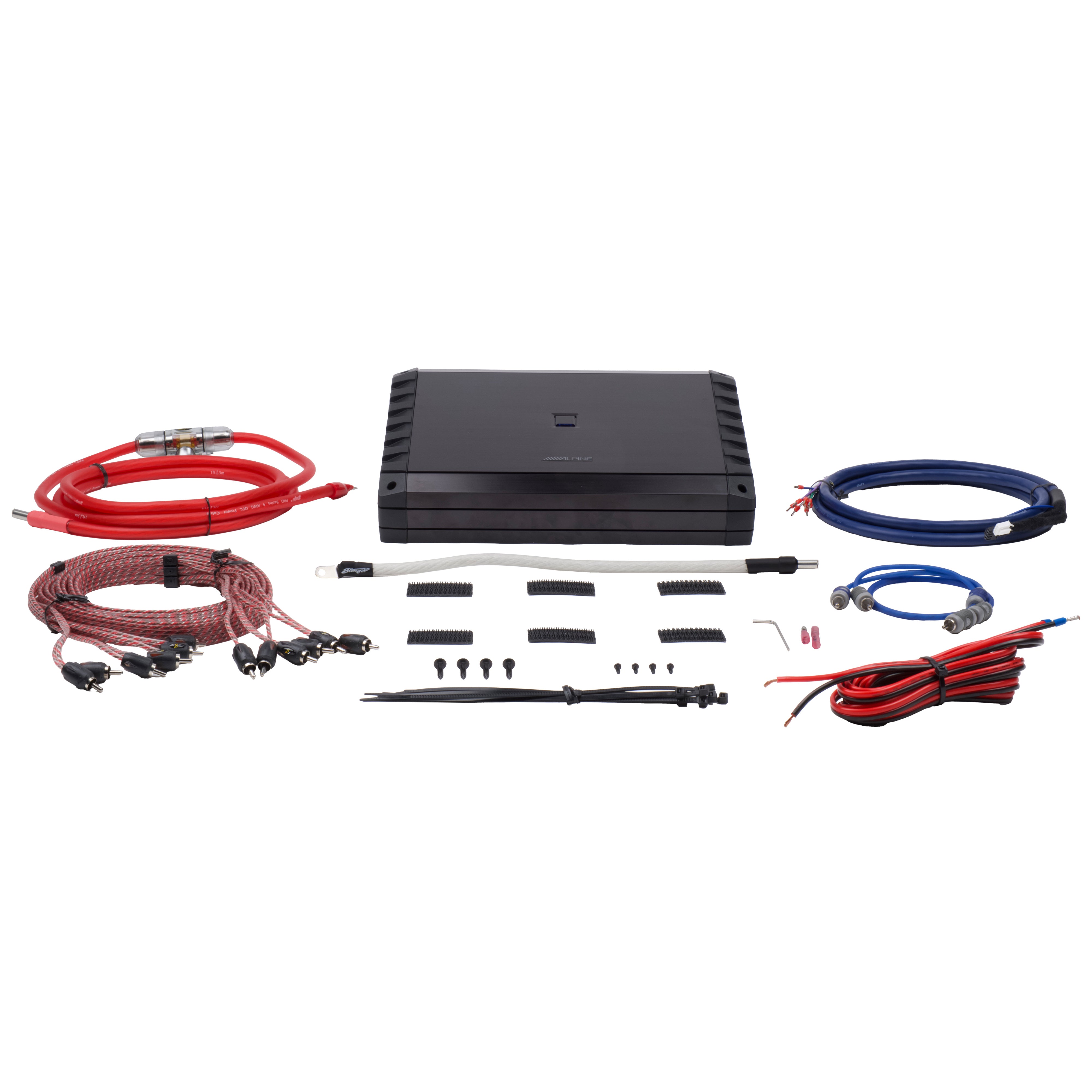 Alpine 5 Channel Amplifier & Downfire Subwoofer Bundle Installation Gu ...