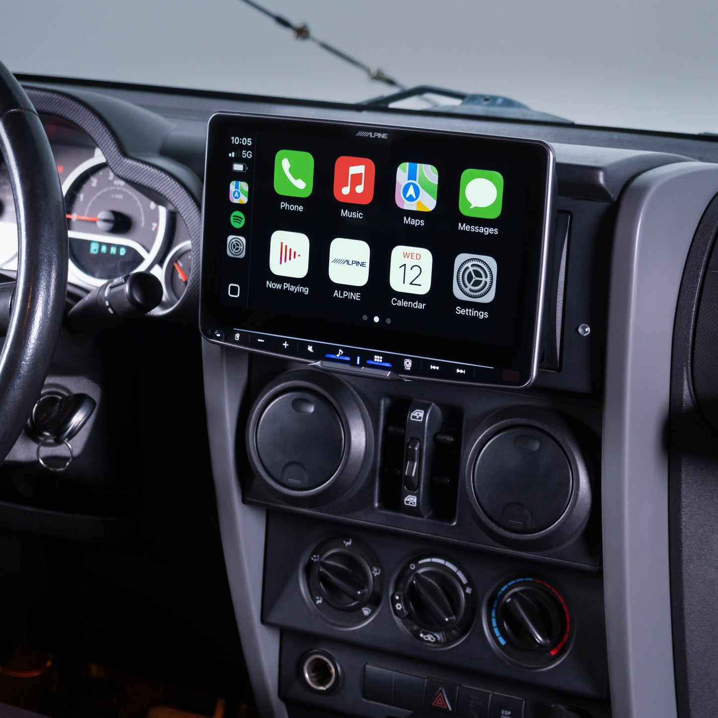 Alpine iLX-F509 Plug & Play Bundle | '07 - '18 JK Wrangler