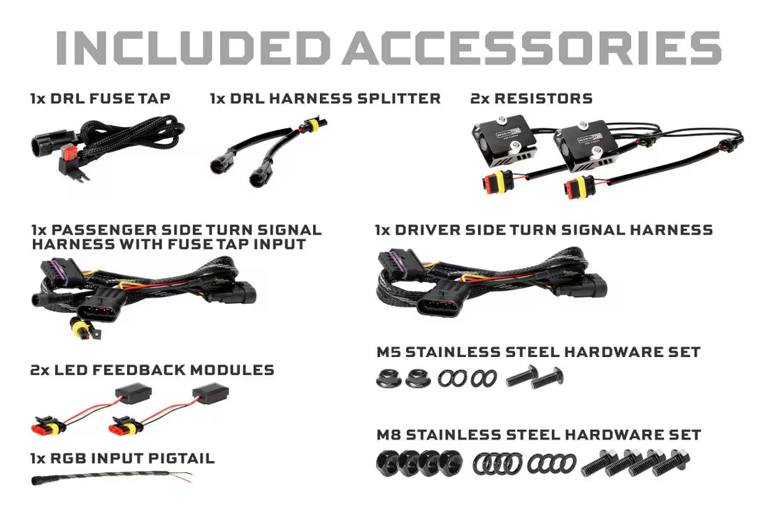 Morimoto XRGB Fender Flare Chop Kit | '18+ JL Wrangler