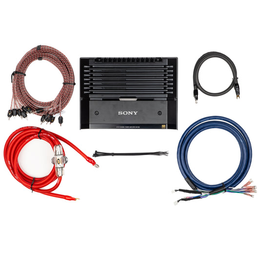 Sony Plug & Play GS 4-Channel Amplifier Bundle | '07 - '18 JK Wrangler