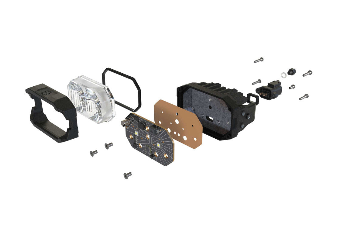 Morimoto 2Banger LED Ditch Light System | '07 - '18 JK Wrangler