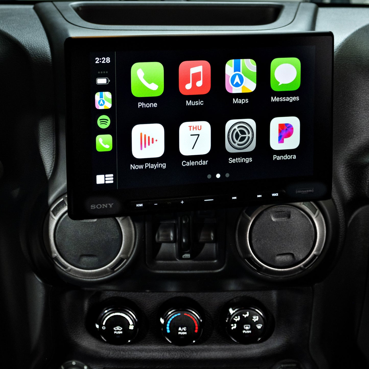 Sony XAV-AX8500 Plug & Play Bundle | '07 - '18 JK Wrangler