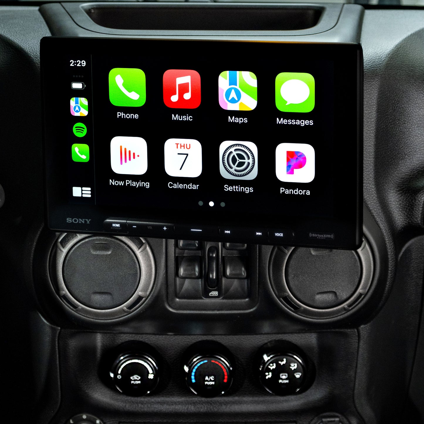 Sony XAV-AX8500 Plug & Play Bundle | '07 - '18 JK Wrangler
