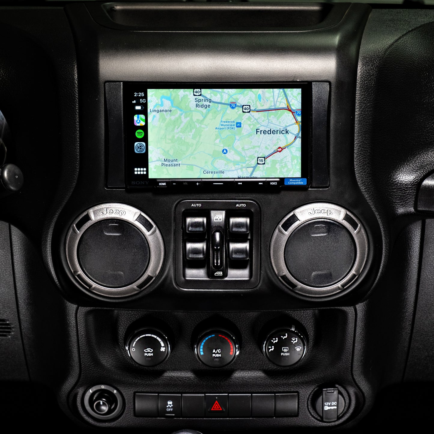 Sony XAV-AX6000 Plug & Play Bundle | '07 - '18 JK Wrangler
