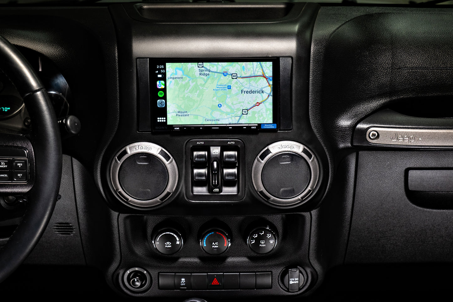 Sony XAV-AX6000 Plug & Play Bundle | '07 - '18 JK Wrangler
