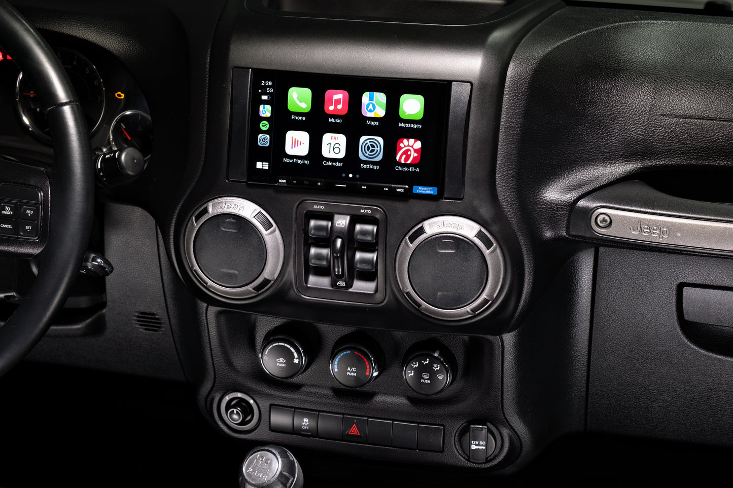 Sony XAV-AX6000 Plug & Play Bundle | '07 - '18 JK Wrangler