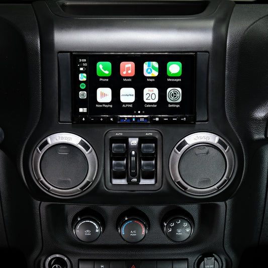 Alpine iLX-507 Plug & Play Bundle | '07 - '18 JK Wrangler