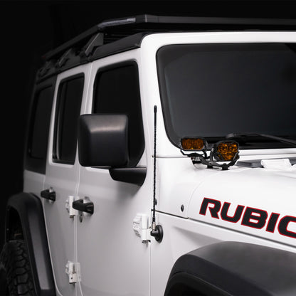 Bantam Overland Stubby Antenna (powered by Firestik®) | '18 - '24 Wrangler JL