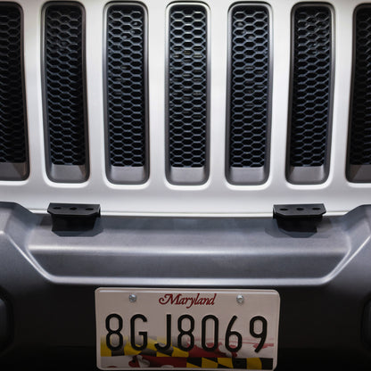 Bantam Overland Front Light Mounts | '18 - '23 Wrangler JL / Gladiator JT