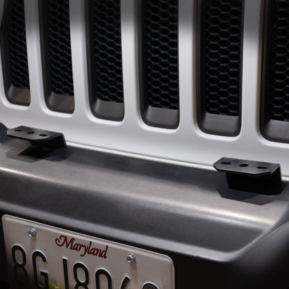 Bantam Overland Front Light Mounts | '18 - '23 Wrangler JL / Gladiator JT