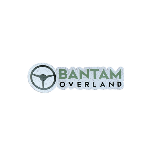 Bantam Overland 4" OG Die Cut Sticker