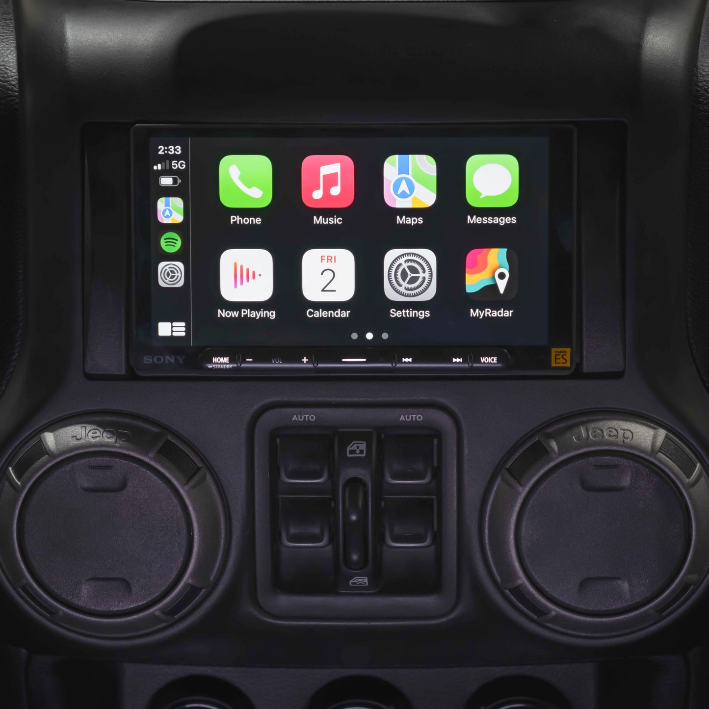 Sony XAV-9000ES Plug & Play Bundle | '07 - '18 JK Wrangler