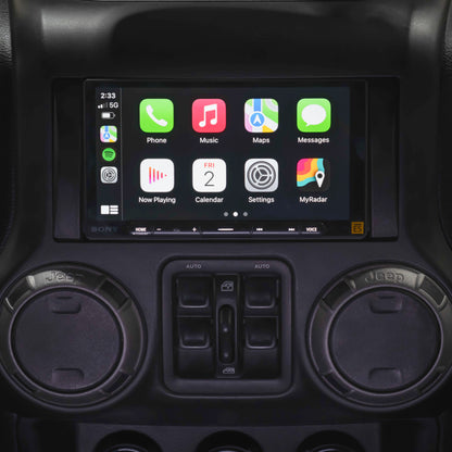 Sony XAV-9000ES Plug & Play Bundle | '07 - '18 JK Wrangler