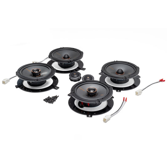 Kicker Plug & Play 6 Speaker Bundle | '07 - '11 JK Wrangler