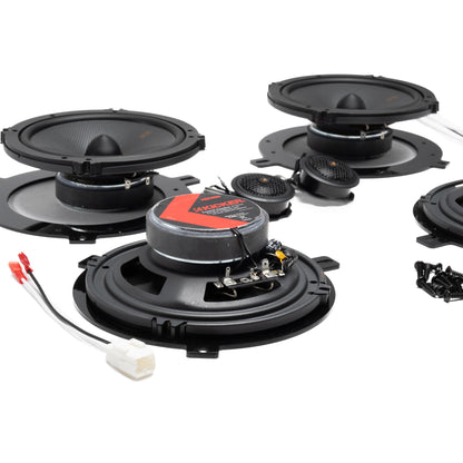 Kicker Plug & Play 6 Speaker Bundle | '07 - '14 JK Wrangler