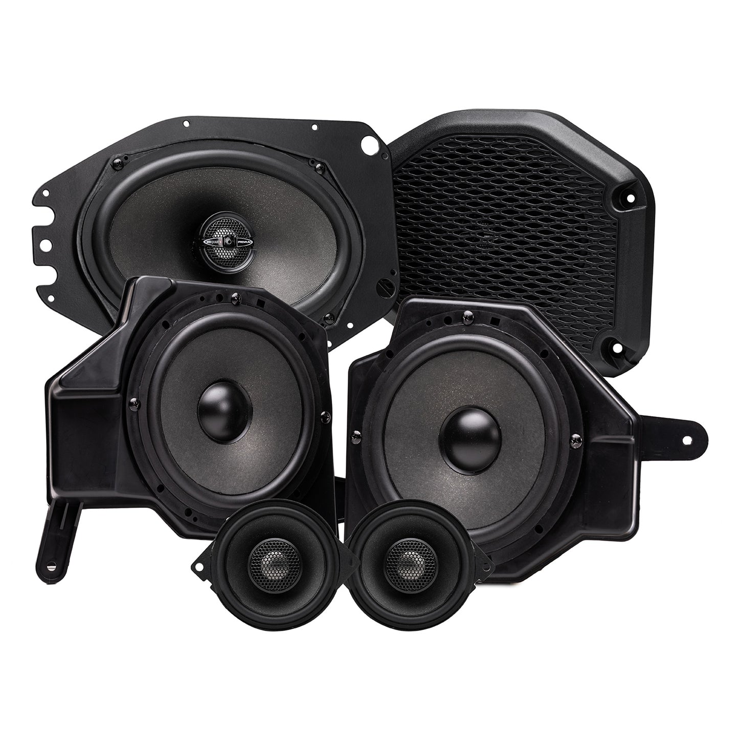 MB Quart Stage 6 Tuned Six Speakers Upgrade (MBQJ-STG6-1) | Jeep® Wrangler (JL) / Gladiator (JT)