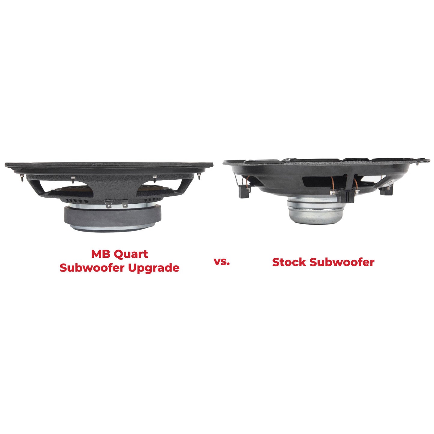 MB Quart Tuned 400 Watt OEM Subwoofer Upgrade (MBQJL-SUBR-1) |  Jeep® Wrangler (JL)
