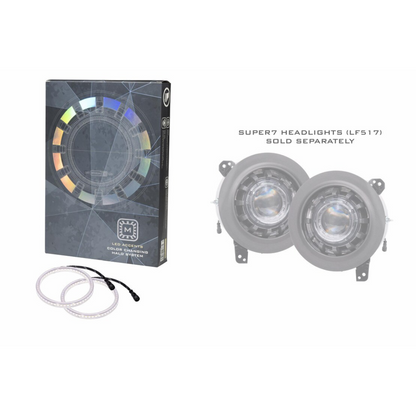 Morimoto Super7 RGBW Halo System | '18+ JL Wrangler / JT Gladiator