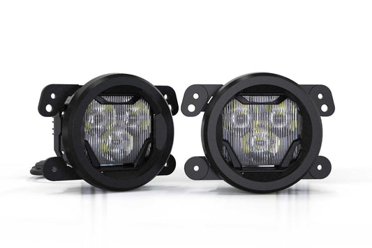 Morimoto 4Banger Fogs: Type M | '07 - '18 JK Wrangler