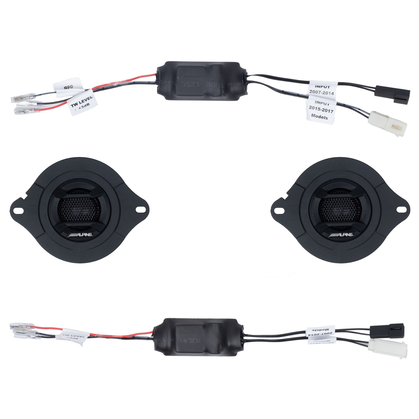 Alpine Plug & Play 8 Speaker Bundle | '07 - '18 JK Wrangler