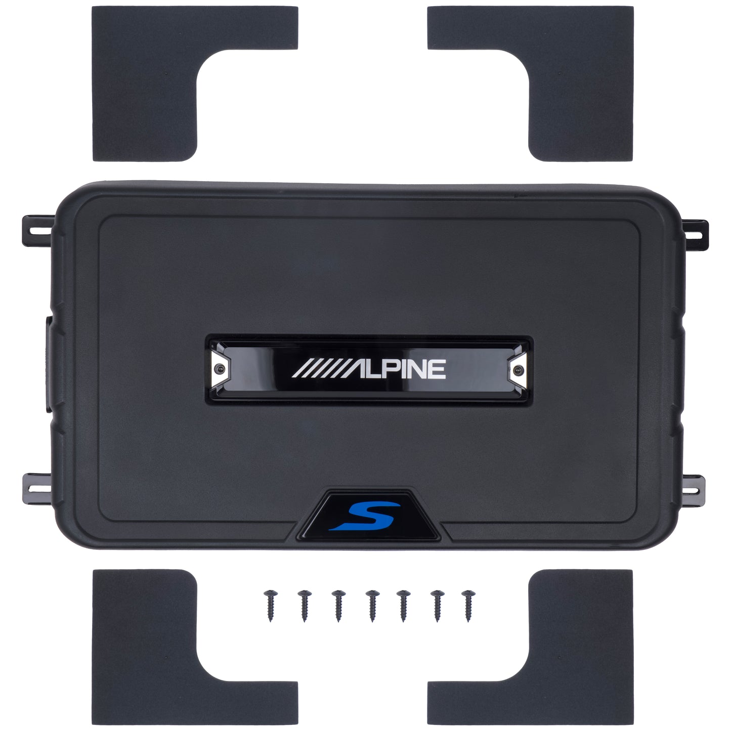 Alpine Plug & Play 5-Channel Amplifier & Down-Firing Sub Bundle | '07 - '18 JK Wrangler