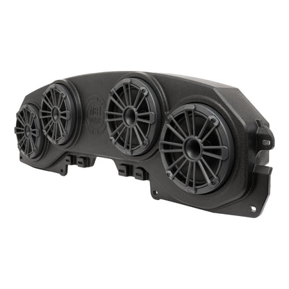 MB Quart Tuned Rear Soundbar with 8 Inch Compression Horn Speakers and Enclosure (MBQJ-48H) | Jeep® Wrangler (JL) / Gladiator (JT)