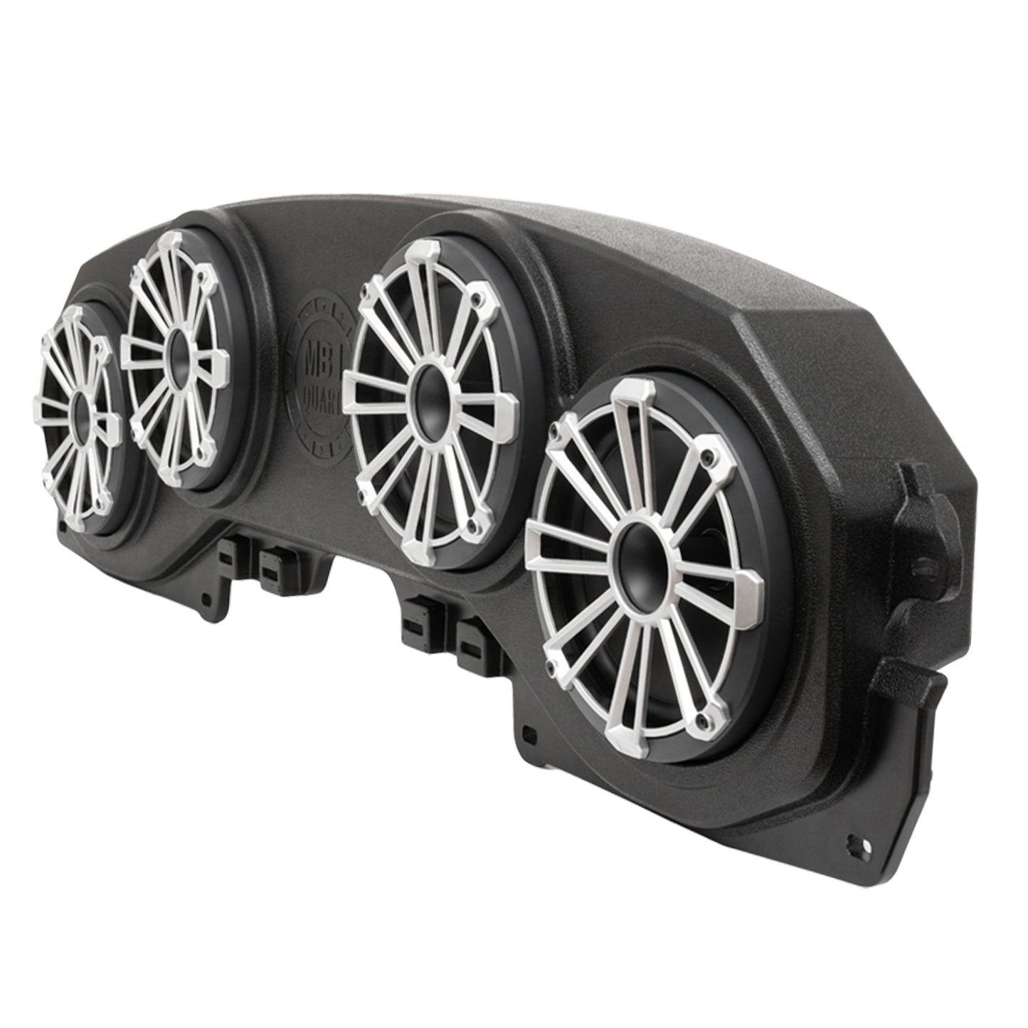 MB Quart Tuned Rear Soundbar with 8 Inch Compression Horn Speakers and Enclosure (MBQJ-48H) | Jeep® Wrangler (JL) / Gladiator (JT)
