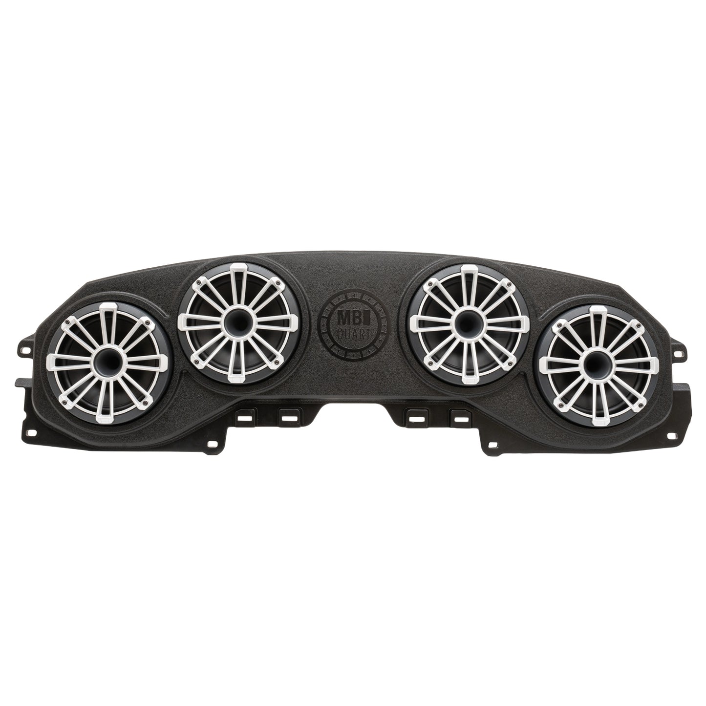 MB Quart Tuned Rear Soundbar with 8 Inch Compression Horn Speakers and Enclosure (MBQJ-48H) | Jeep® Wrangler (JL) / Gladiator (JT)